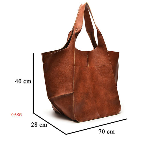Origami Bag - Außergewöhnliche faltbare Handtasche aus veganem Leder