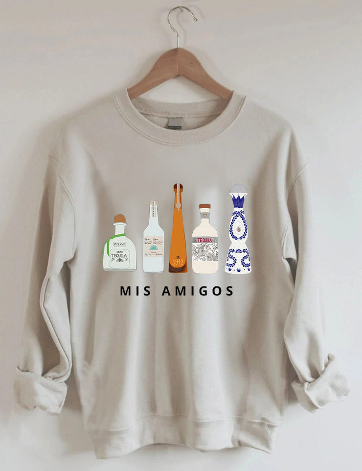 Mis Amigos - Sweat-shirt confortable et élégant parfait pour l'automne 2022