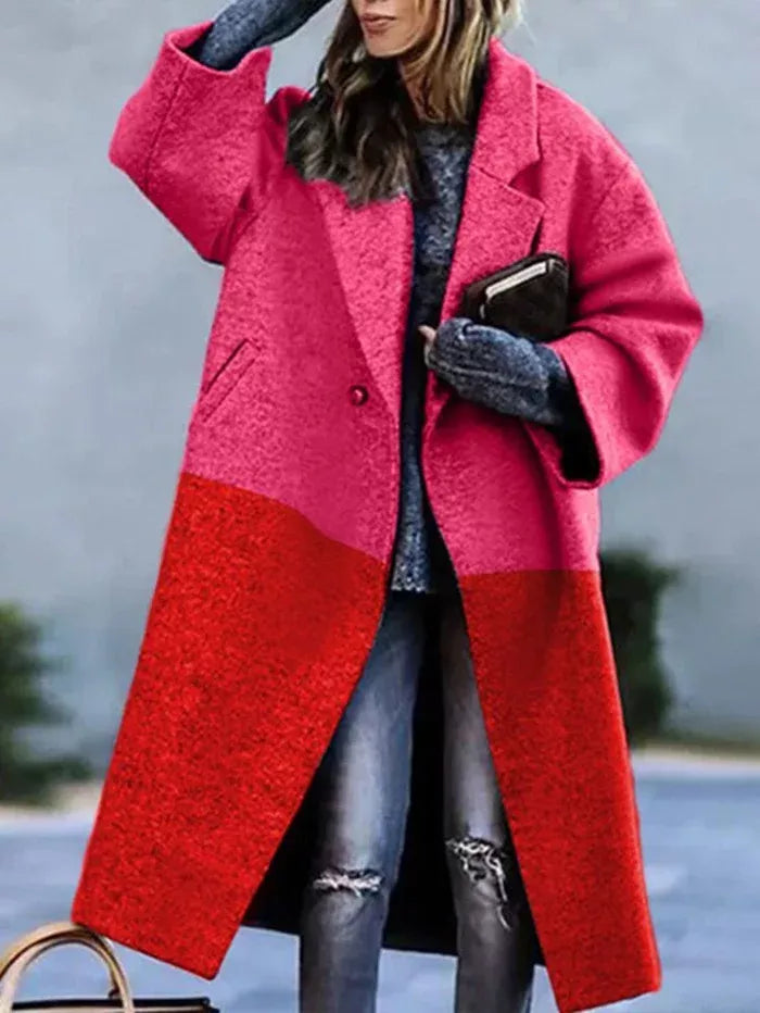 Traveler's Coat - Cardigan en Mélange de Laine Oversize