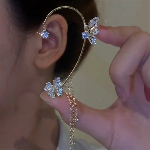 Butterfly Earings - Discreet and sublime multi-piercing effect earrings ✨ 😍