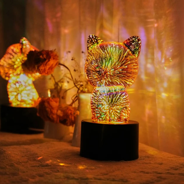 Chatluxe - L'illumination féline 3D pour une ambiance chaleureuse 🐾