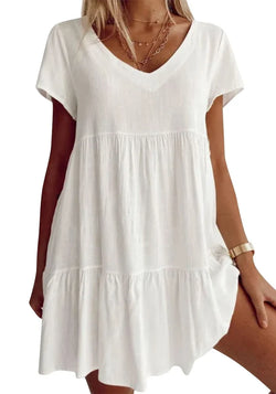 Sunset Dress - Lightweight and ultra-comfortable cotton and linen dress