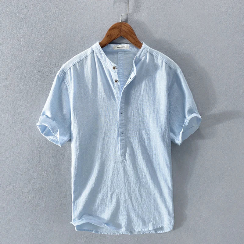 Monaco Style - Elegant comfortable and light linen shirt 2022