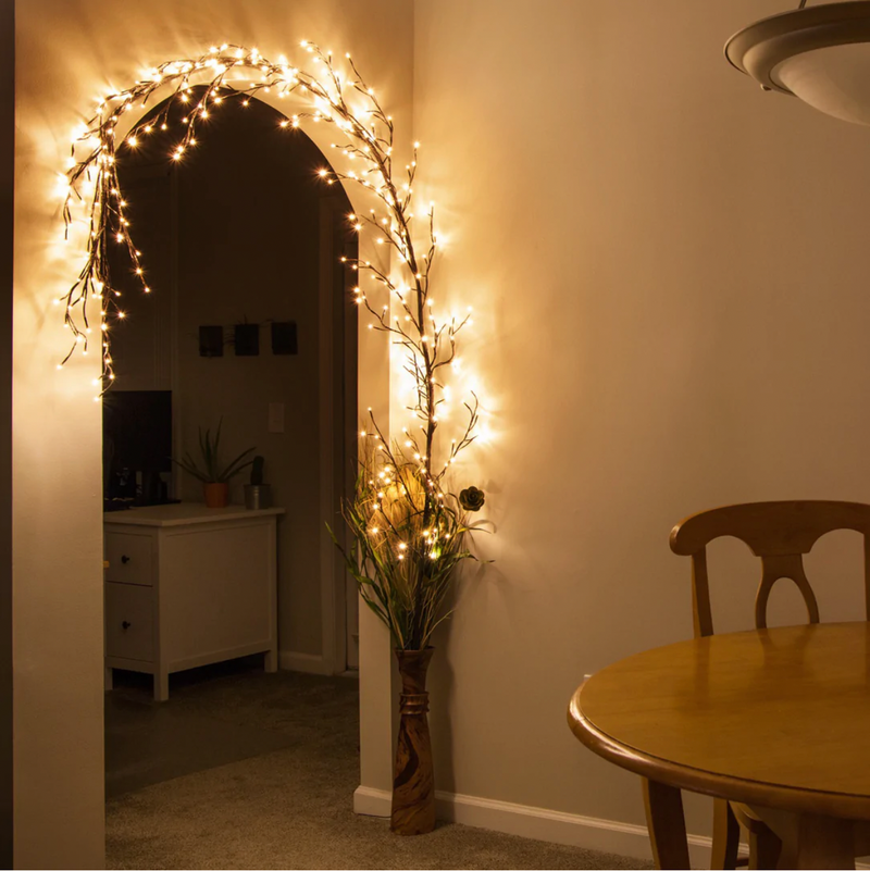 TreeGardens - Lampe en forme d'Arbre avec Lumière Douce Adaptable