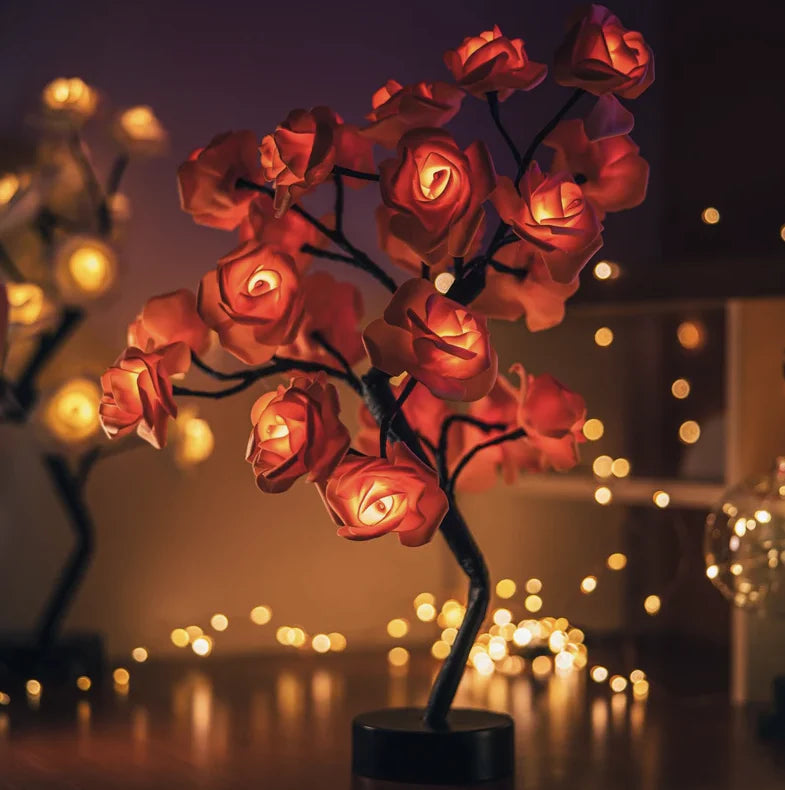 Rosier - Lampe Décorative Parfaite pour la Saint-Valentin