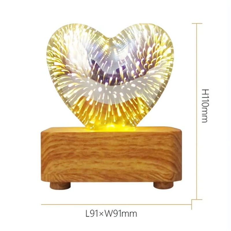Infinity Love - 3D Light Lamp (Valentine's Day Offer 2023)