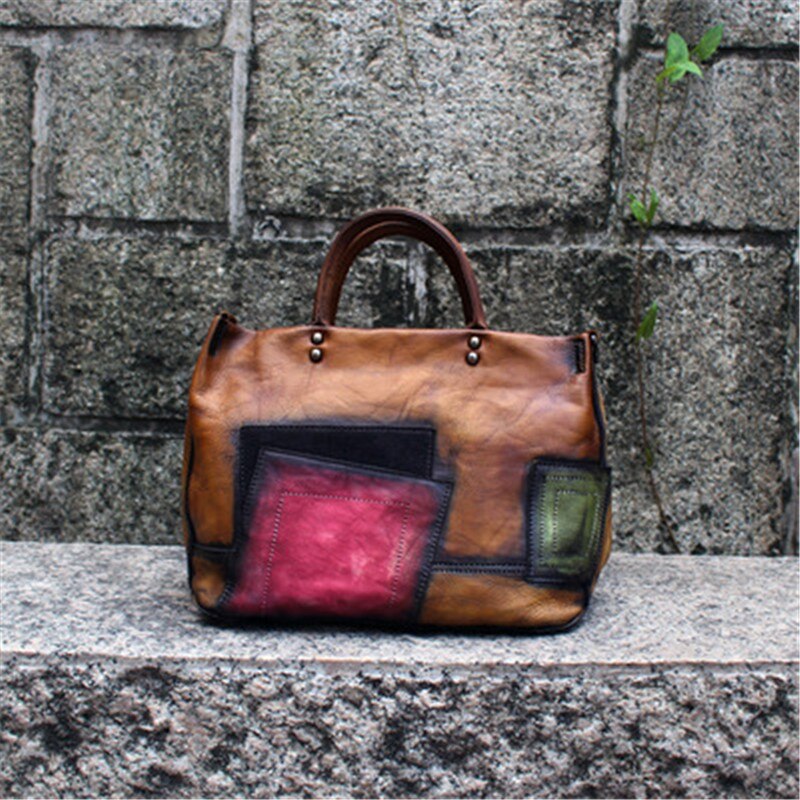 ArtistBag - Sac vintage en véritable cuir - Beryleo
