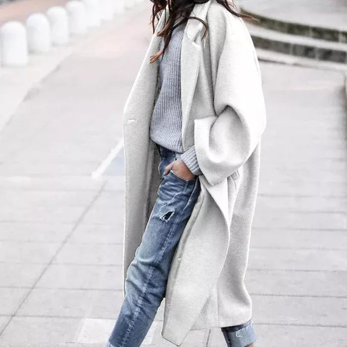 The Line Coach Oversized Wool Blend Cardigan