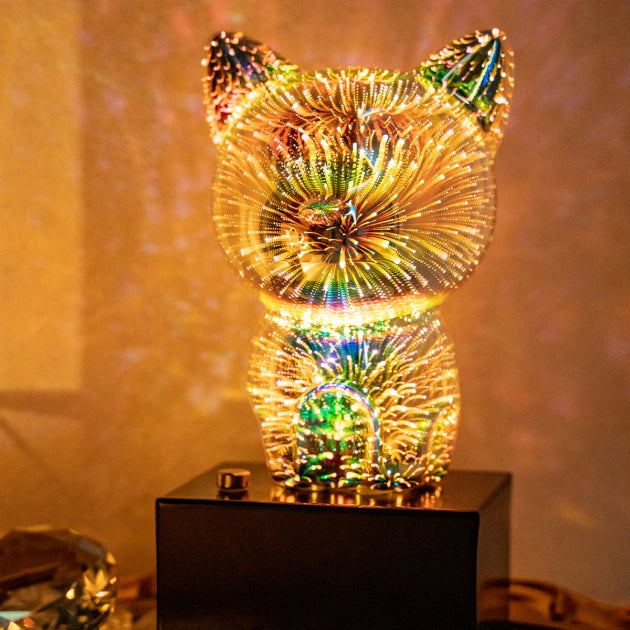 Chatluxe - L'illumination féline 3D pour une ambiance chaleureuse 🐾