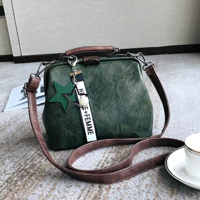 CountryBag - Sac vintage en cuir vegan - Beryleo
