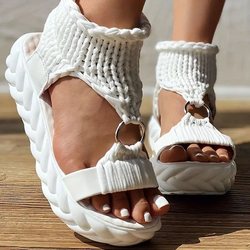 Freya's Crochet Sandals