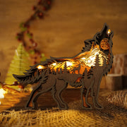 Wooden Light - Animaux en bois lumineux idéal pour égayer les intérieurs 🔥😻