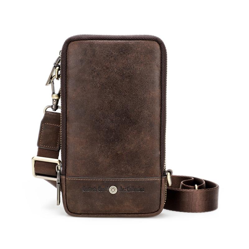 HeritageBag - Sac vintage en cuir véritable - Beryleo