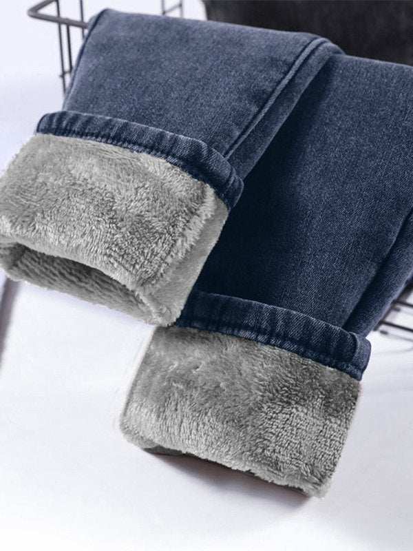 Polar'Jean - Fleece Lined Jeans Comfortable and warm – Beryleo