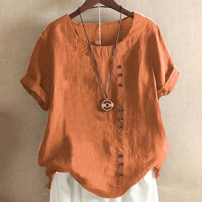 KPD - Blouse en lin élégante - Beryleo