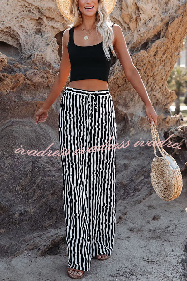 Marine Pant - Pantalon à rayure ultra-confortable - Beryleo