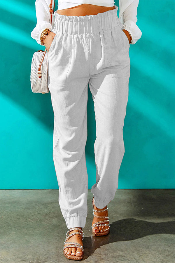 Sleek Chic - Pantalon en coton premium avec poches ultra-confortable - Beryleo