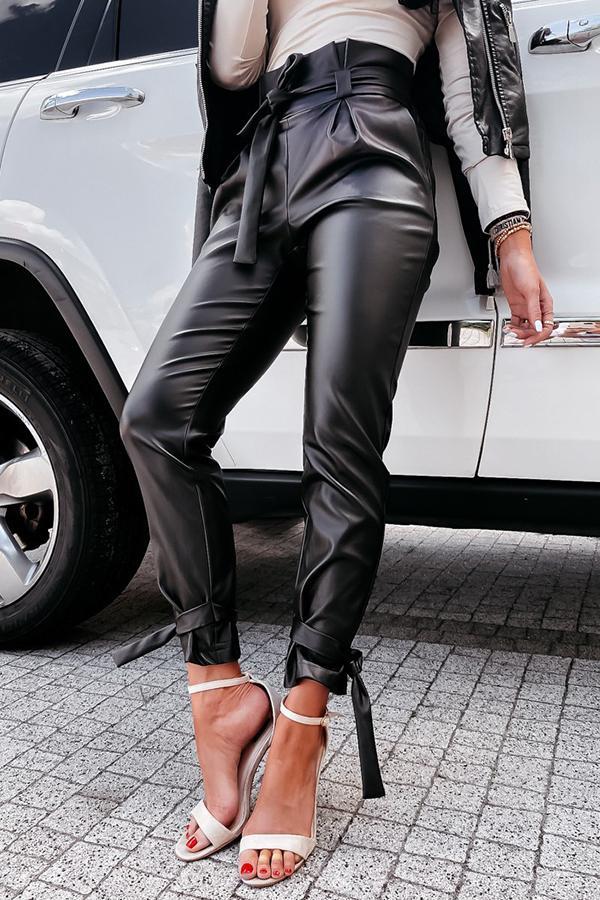 Tailor Pant - Pantalon en faux-cuir de haute qualité - Beryleo