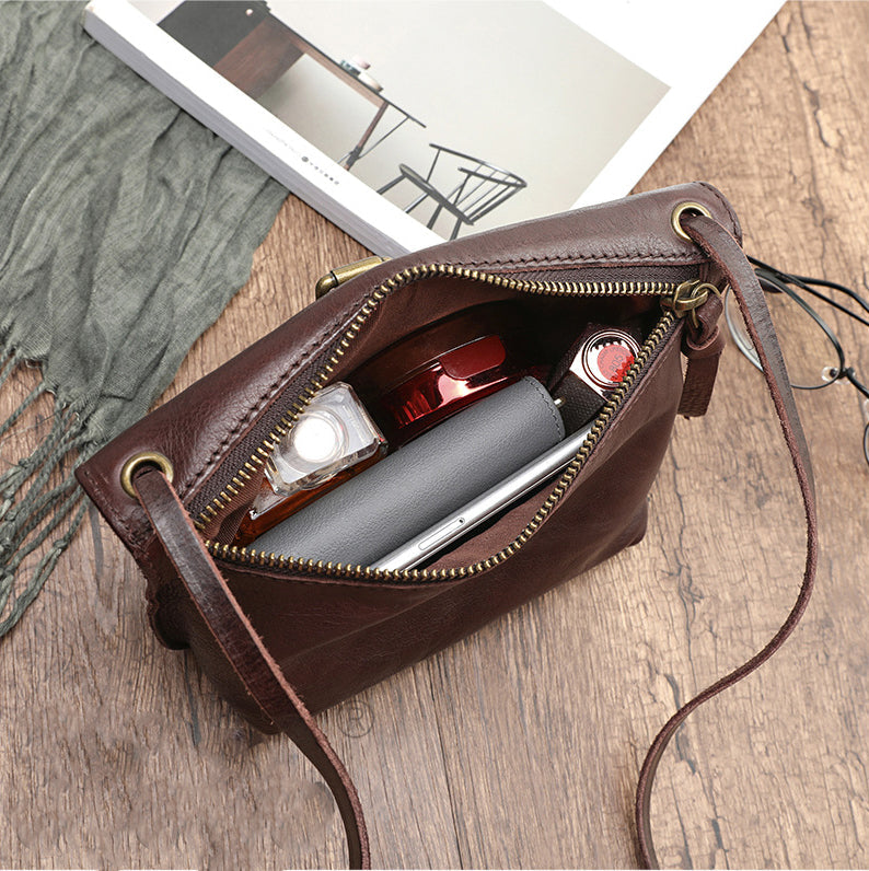 Vintage Sac en cuir - ClassyBag - Beryleo
