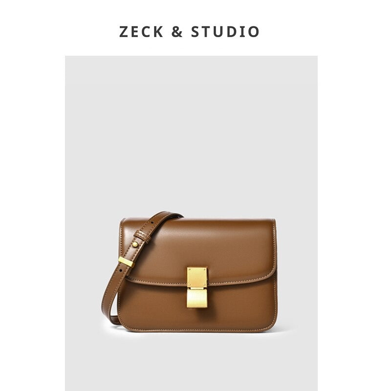 Zeck & Studio Bag - Sac en véritable Cuir - Beryleo